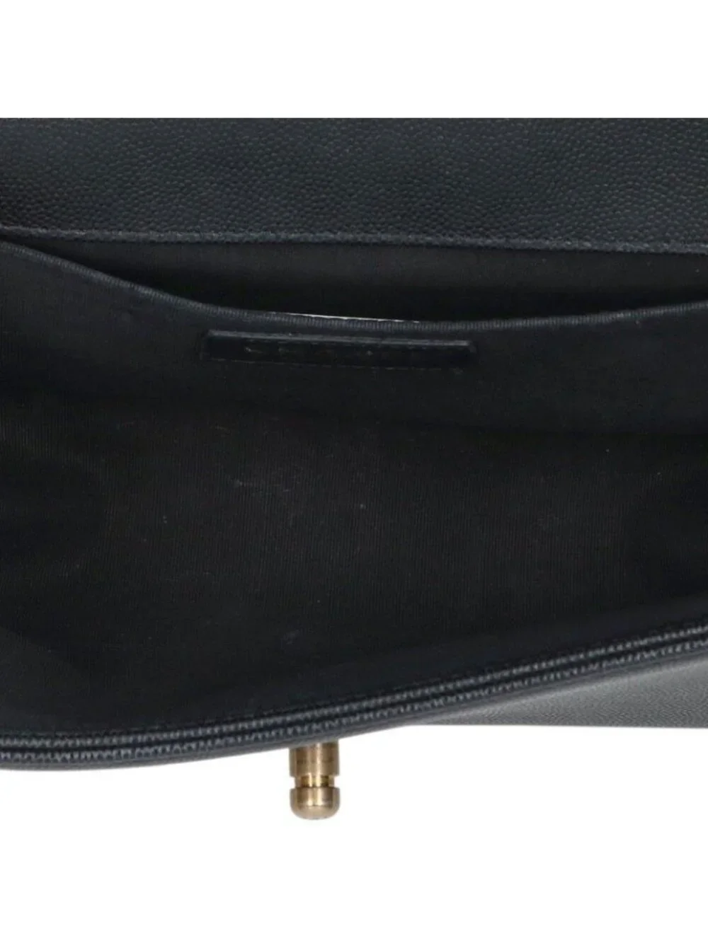 Chanel Boy 25 Caviar Leather Chain Shoulder Bag 25